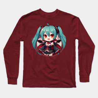 Hatsune Miku vampire Long Sleeve T-Shirt